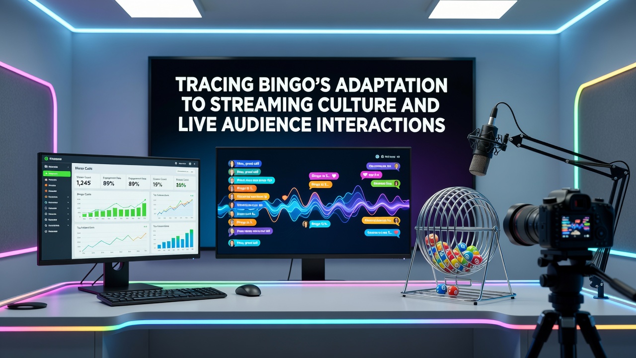 Streamers hosting live bingo sessions with real-time chat interactions on digital platforms